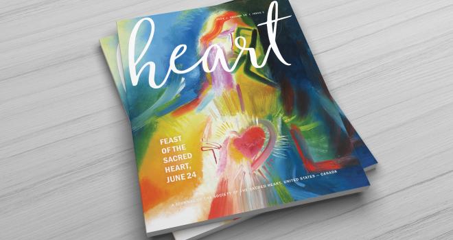 heart magazine cover design