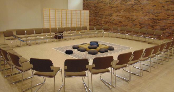 Chapel Hall - Large circle of chairs