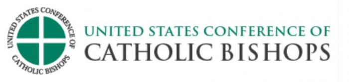US Conference of Catholic Bishops logo.